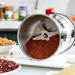 Molino Eléctrico de Granos 350 ml | Para Semillas, Especias, Café y Nueces