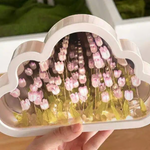 Nube Mágica de Tulipanes con Efecto Espejo