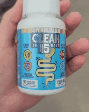 Clean15 Limpieza Completa Estomacal en 15 días - SuperHuman + Envio Gratis